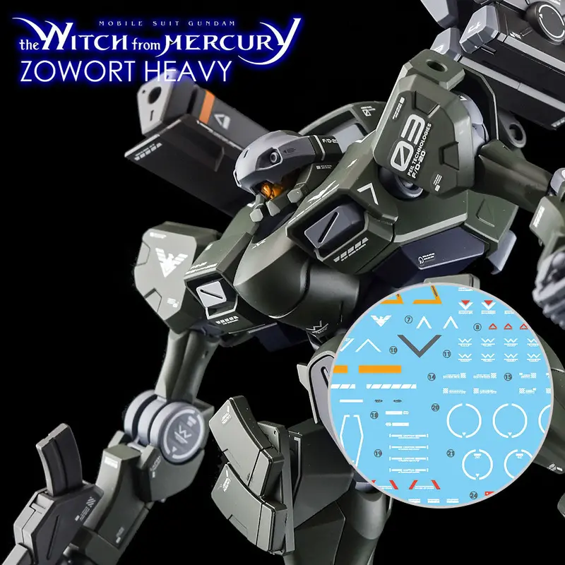 G-Rework Decal H-Wm20 Hg Zowort Heavy 1