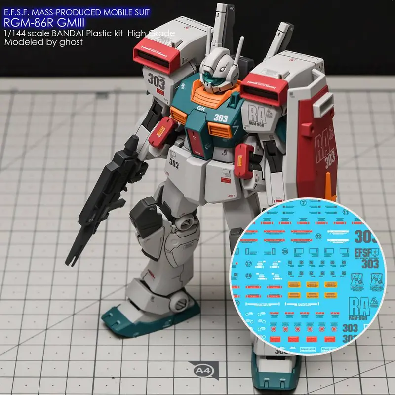 G-Rework Decal H126 Hguc Gmiii 1