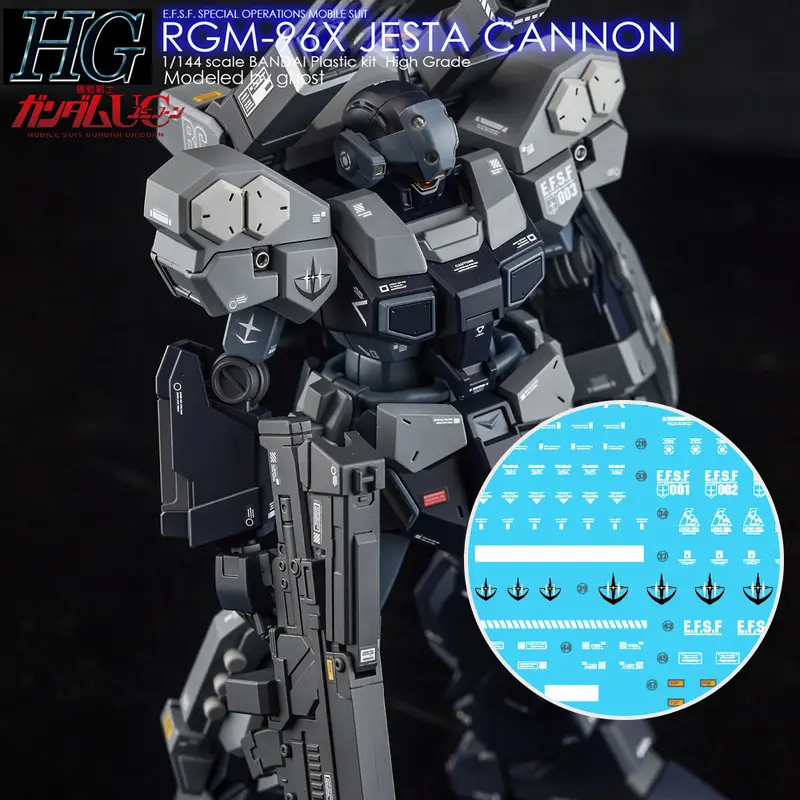 G-Rework Decal H151 Hguc Jesta Cannon 1