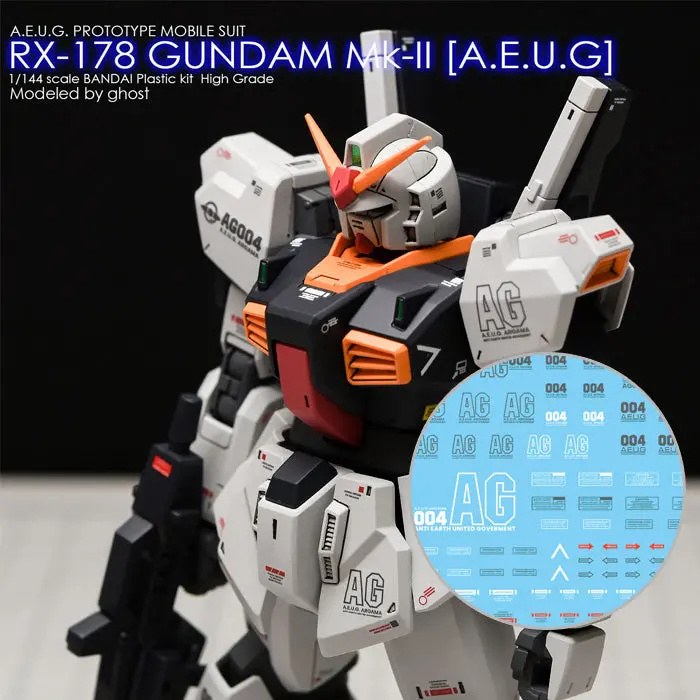G-Rework Decal H193 Hguc Gundam Mk-Ii Aeug Revive 1