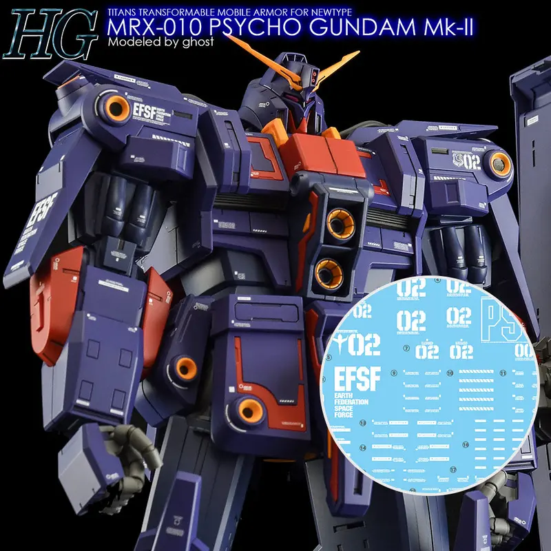 G-Rework Decal H261 Hguc Psycho Gundam Mk-Ii 1