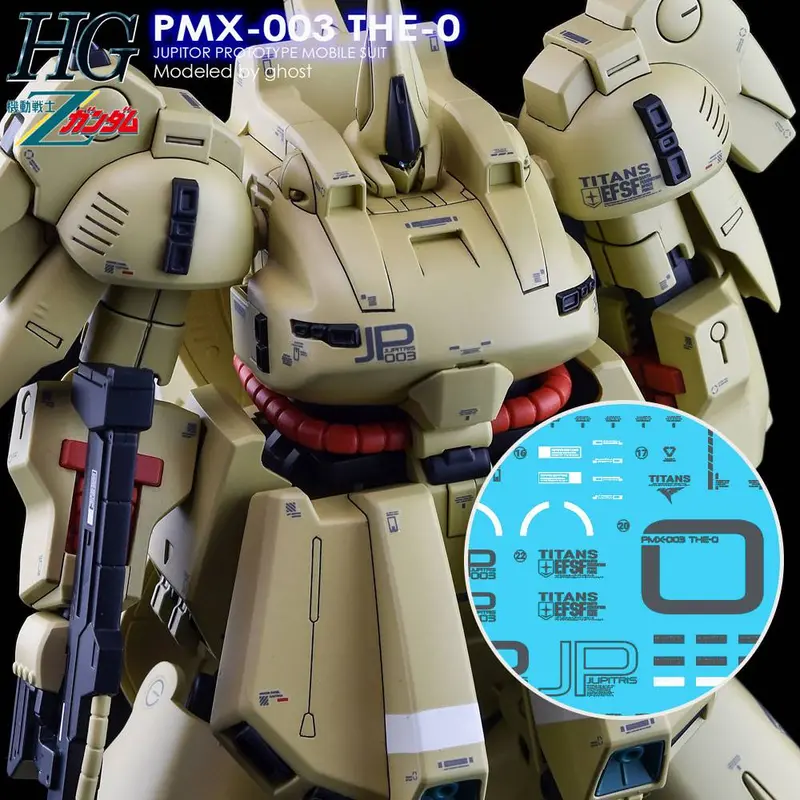 G-Rework Decal H36 Hguc The-O 1