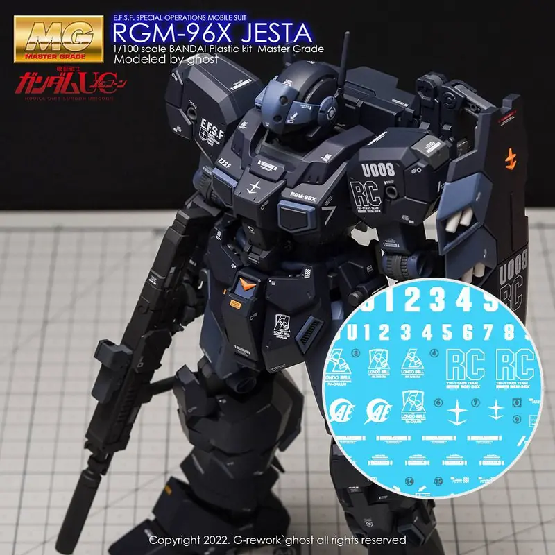 G-Rework Decal M168 Mg Jesta 1