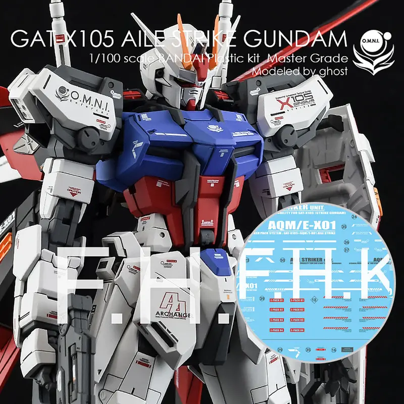 G-Rework Decal M169 Mg Aile Strike Gundam Ver.Rm 1