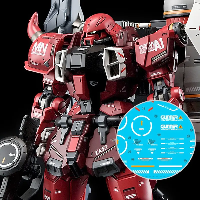 G-Rework Decal M211 Mg Gunner Zaku Warrior 1