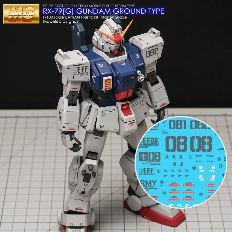 G-Rework Decal M27 Mg Gundam Ground Type 1