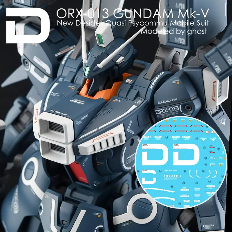G-Rework Decal Ml-Mk5 Mg Gundam Mk-V 1