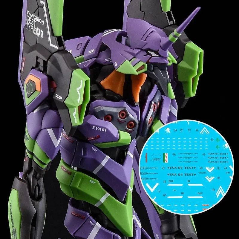 G-Rework Decal Rg-E1 Rg Evangelion Unit-01 1