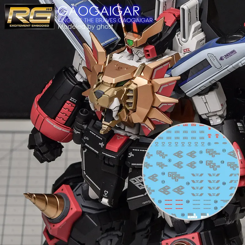 G-Rework Decal Rg-G01 Rg Gao Gai Gar 1