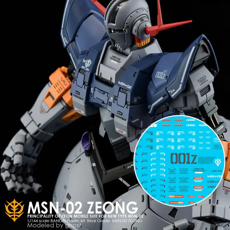 G-Rework Decal Rg34 Rg Zeong 1