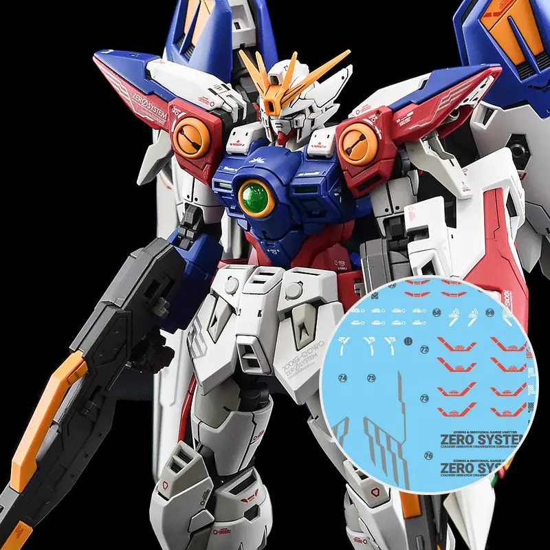 G-Rework Decal Rg43 Rg Wing Gundam Zero 1
