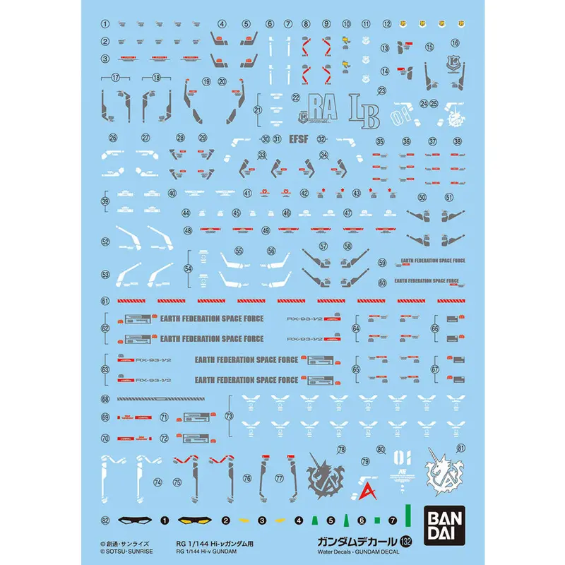 Gd-132 Rg Hi-Nu Gundam Decal 1