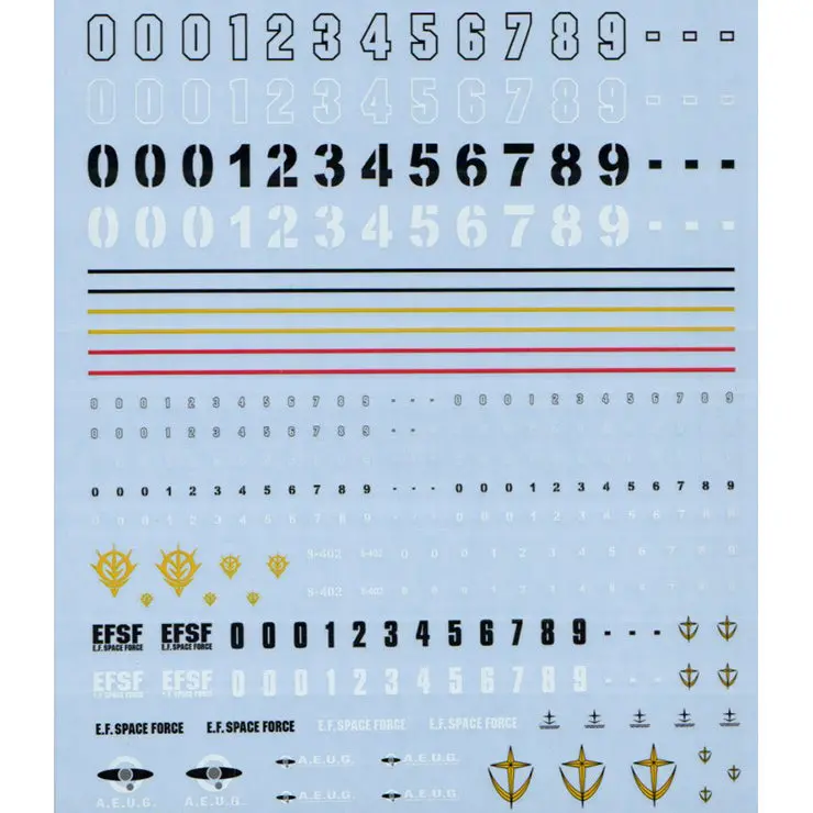 Gd-27 Ex Model Battleship Decal 1