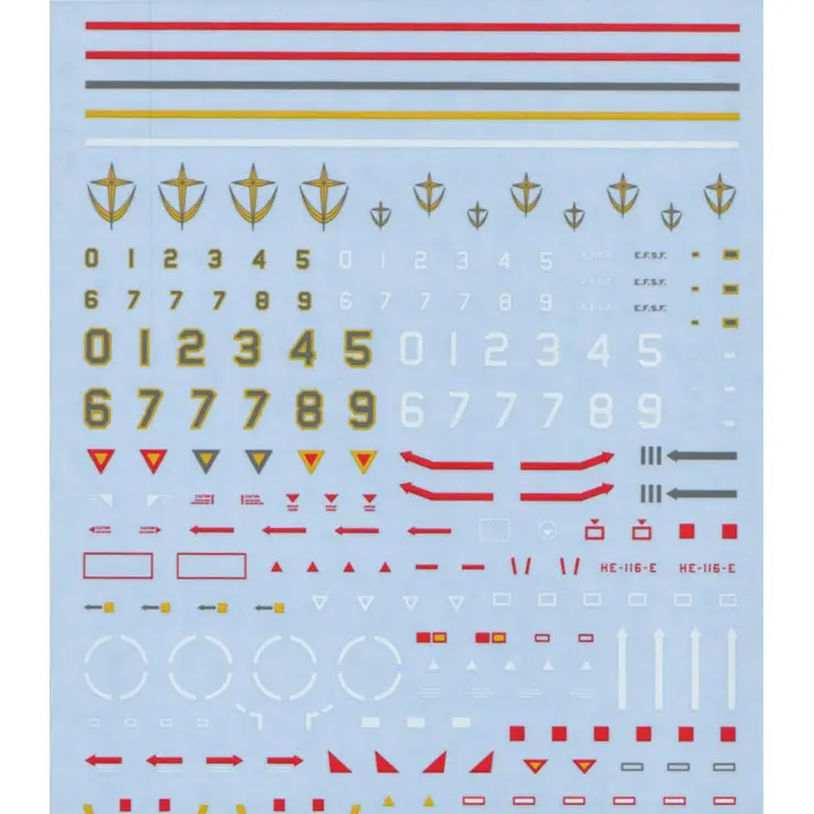 Gd-37 Hguc Efsf Mobile Suit 2 Decal 1