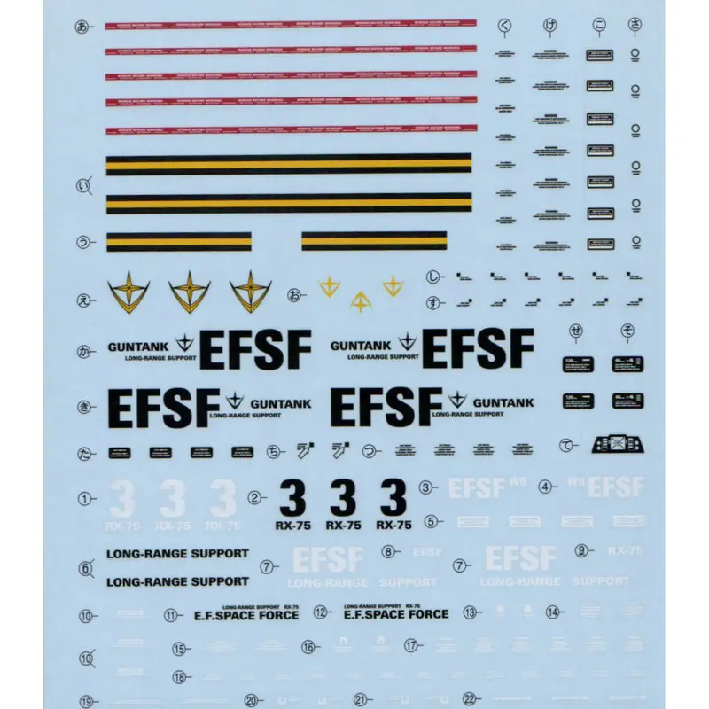 Gd-73 Mg Guntank Decal 1