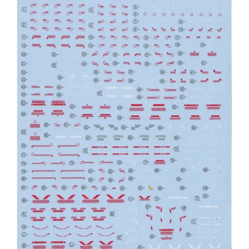 Gd-75 Mg Victory Gundam Ver.Ka Decal 1
