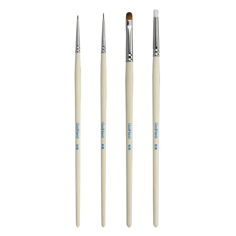 Gh-Ebrsp-Sn-Set Brushwork Semi-Pro 4 Brush Set 1
