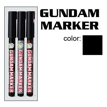 Gm 301P Pour Type Black Gundam Marker 1