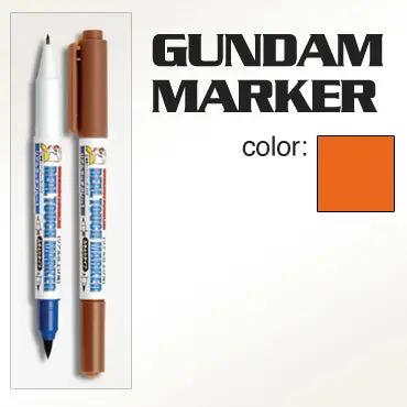 Gm405 Gundam Marker Real Touch Orange 1