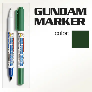 Gm408 Gundam Marker Real Touch Green 1