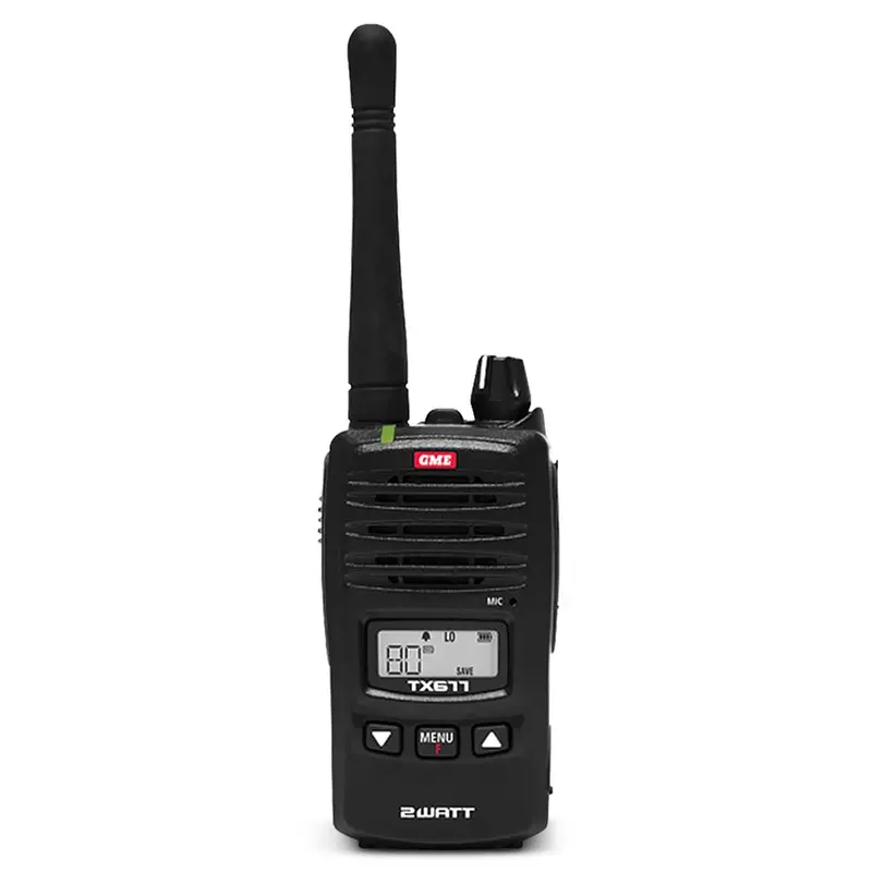 Gme Tx677 2 Watt Handheld Uhf Cb Radio 1