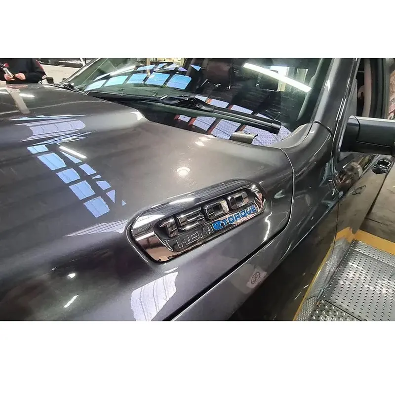 Gmf4x4 Bonnet Aerial Uhf Antenna Bracket For Dodge Ram 1500 Dt 2019+ 1