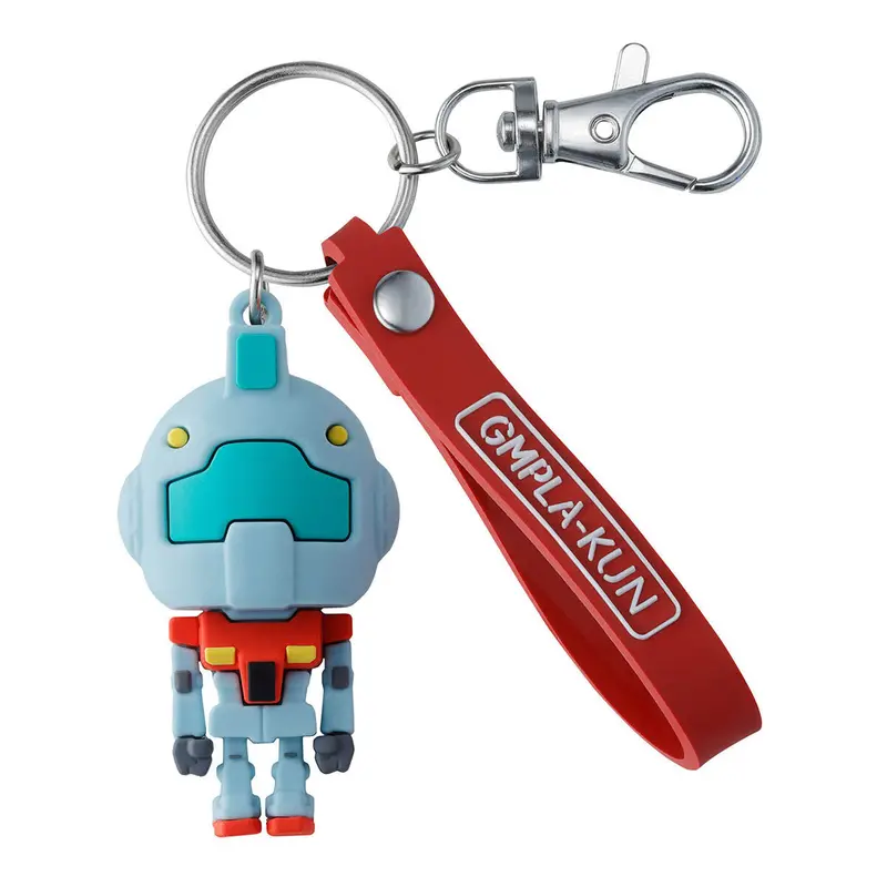 Gmpla-Kun 3D Rubber Mascot Keychain 1
