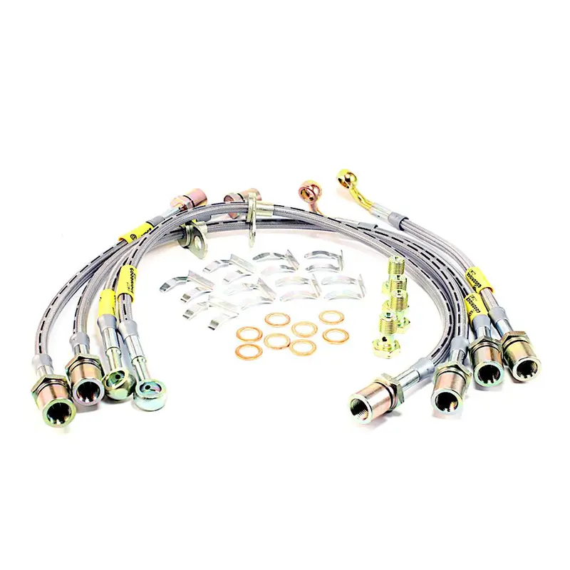 Goodridge Front-Rear G-Stop Stainless Steel Brake Lines - Fits Subaru Legacy Gt 2005-2009 1