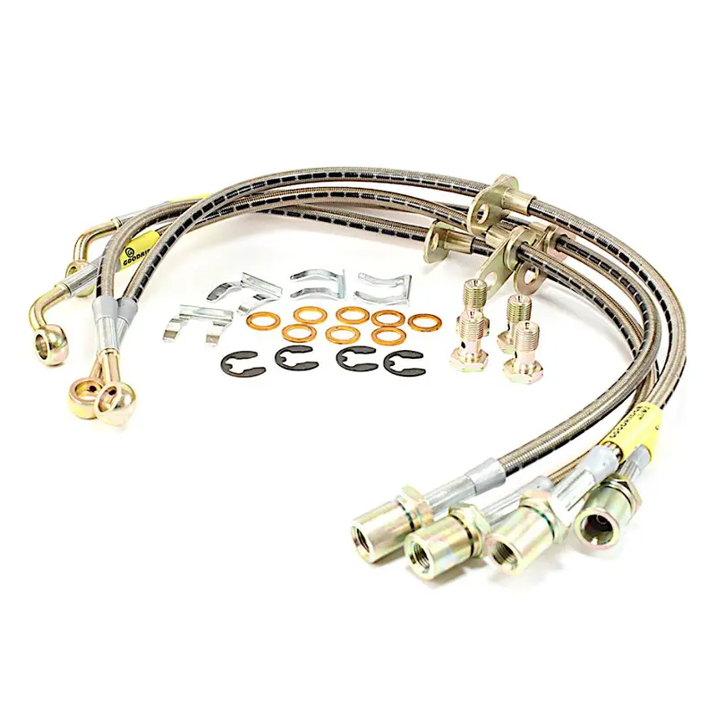 Goodridge Front-Rear G-Stop Stainless Steel Brake Lines - Fits Subaru Wrx 2008-2014 1