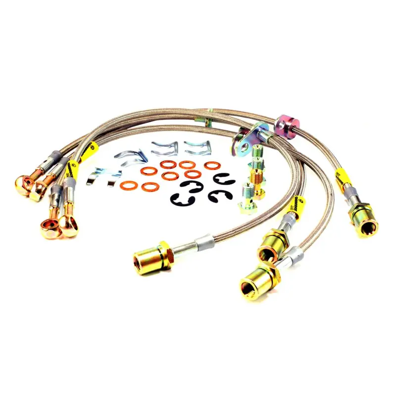 Goodridge Front-Rear G-Stop Stainless Steel Brake Lines - Sti 2008-2014 1