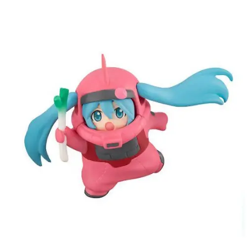 Gundam 45Th X Hatsune Miku Capsule Toy C: Zaku Ii (Char) 1