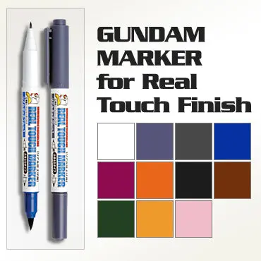 Gundam Marker For Real Touch Finish (Group) 1