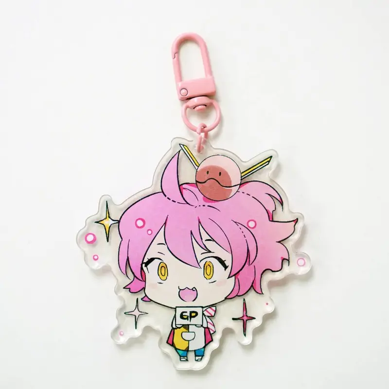 Gundam Planet Mascot Charm "Chibi Plum Cosmo" (3-Inch, Cherry Blossom) 1