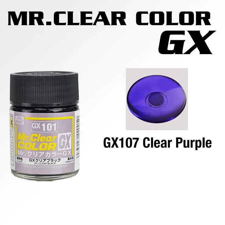 Gx107 Mr. Color Gx Clear Purple 1