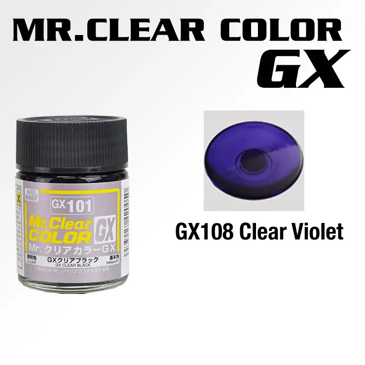 Gx108 Mr. Color Gx Clear Violet 1