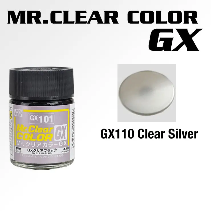 Gx110 Mr. Color Gx Clear Silver 1