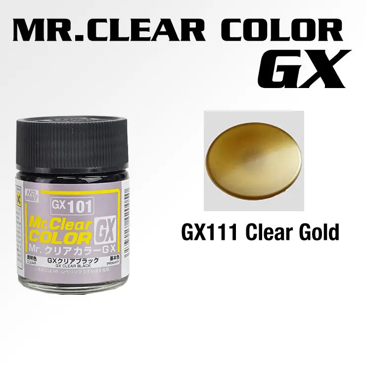 Gx111 Mr. Color Gx Clear Gold 1
