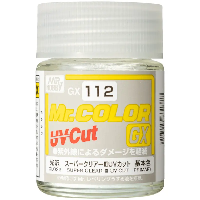 Gx112 Mr. Color Gx Super Smooth Clear Uv Cut (Gloss) 1