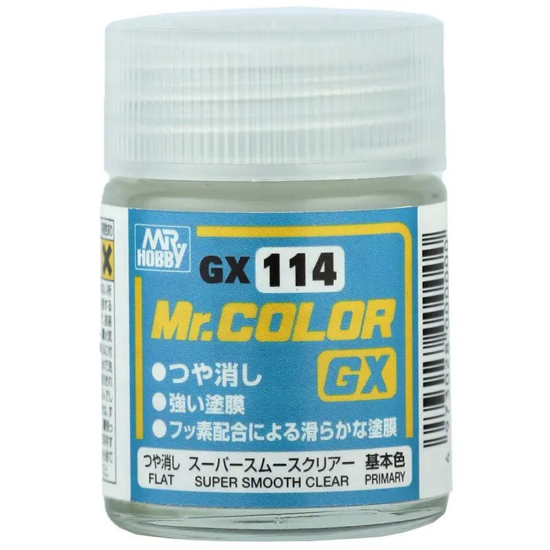 Gx114 Mr. Color Gx Super Smooth Clear (Flat) 1