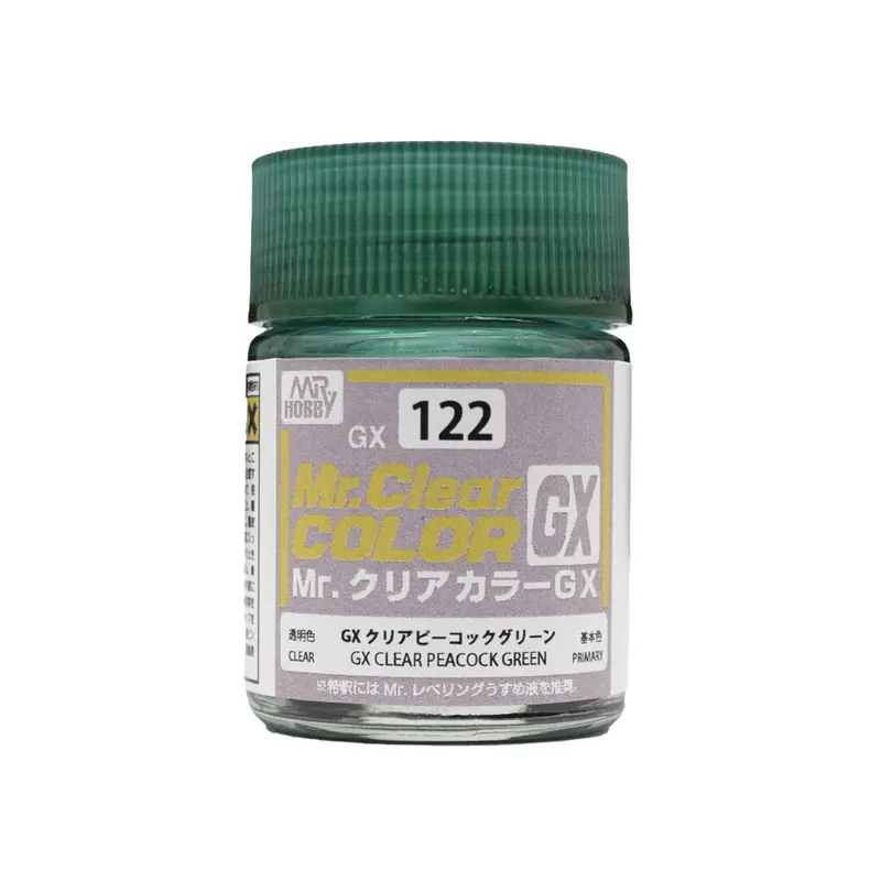 Gx122 Mr. Color Gx Clear Peacock Green 1