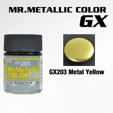 Gx203 Mr. Metallic Color Gx Metal Yellow 1