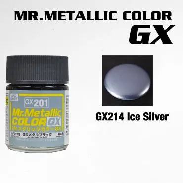 Gx214 Mr. Metallic Color Gx Metal Ice Silver 1
