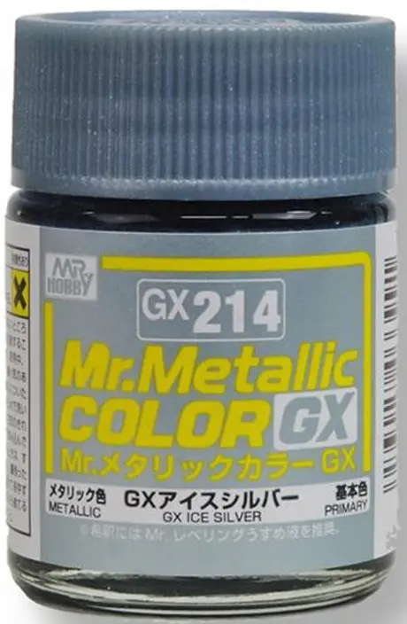 Gx214 Mr. Metallic Color Gx Metal Ice Silver 2