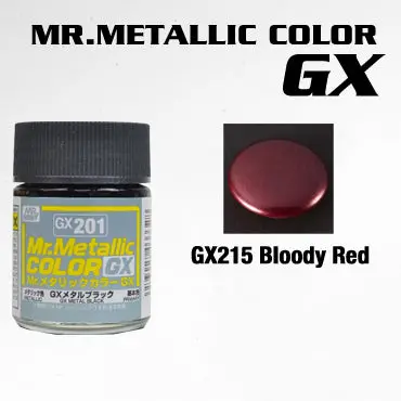 Gx215 Mr. Metallic Color Gx Metal Bloody Red 1