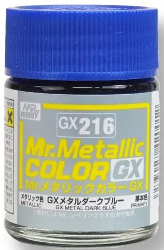 Gx216 Mr. Metallic Color Gx Metal Dark Blue 2