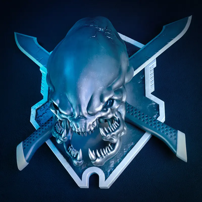 Halo Legendary Icon Sculpture Grunt Edition Wall Mount 1