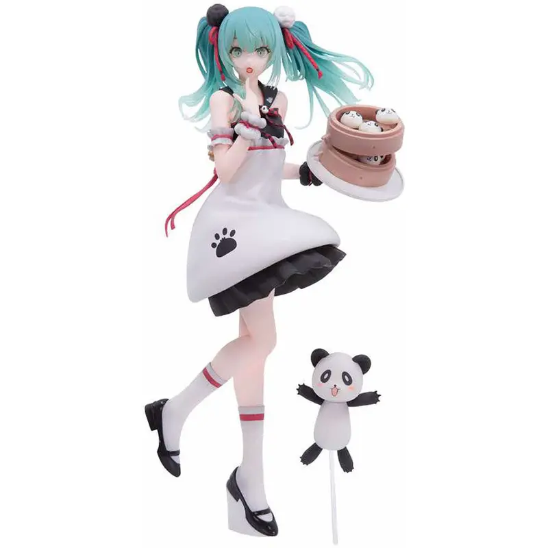 Hatsune Miku Figure: Panda Bun 1