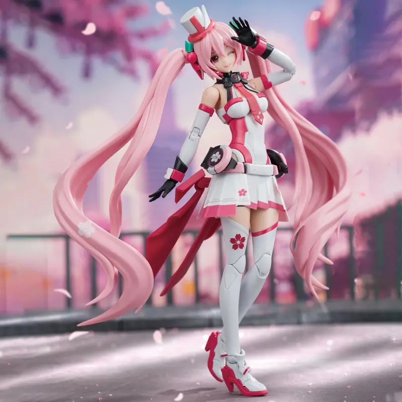 Hatsune Miku "Sakura Mirai Pink Sonic Boom Ver." Model Kit 1