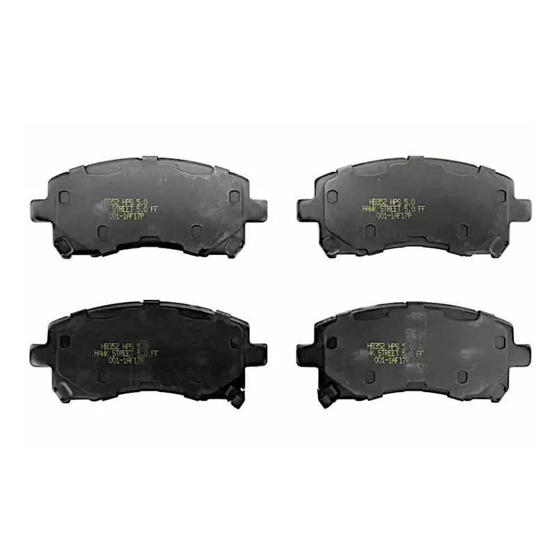 Hawk Hps 5.0 Front Brake Pads - Fits Subaru Wrx 2002 - 2.5Rs 1998-2001 - Forester 1998-2002 - More 1
