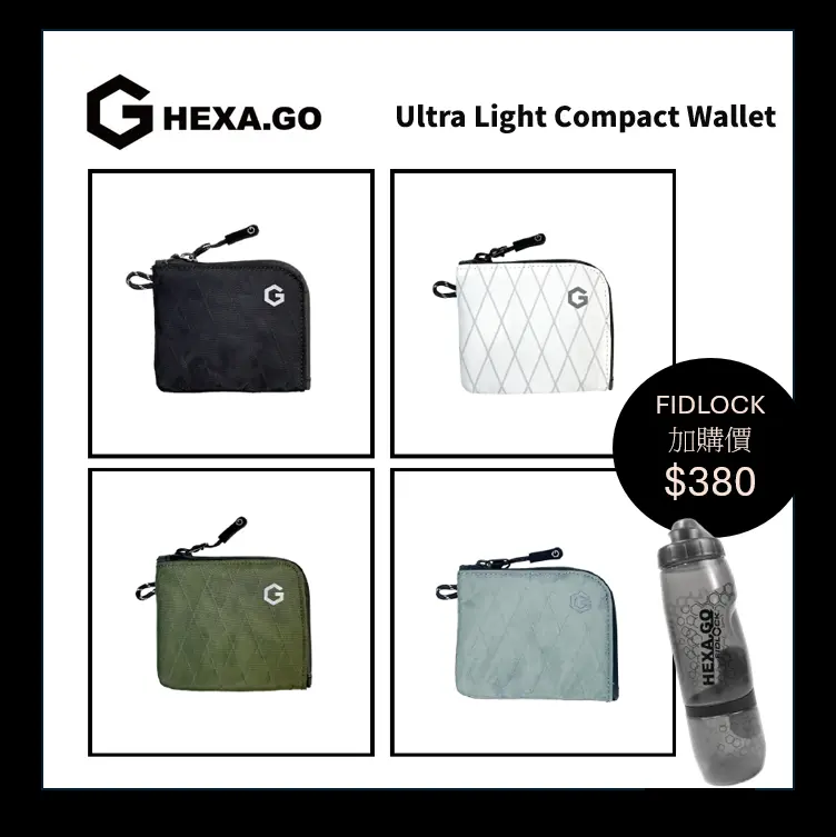Hexa.Go 鎖匙散紙銀包 / Hexa.Go Ultra Light Compact Wallet 1